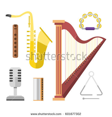 Irish Instruments Stock Images, Royalty.