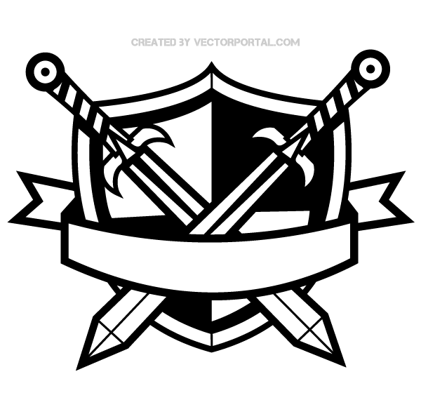 Coat Of Arms Shields Clip Art.