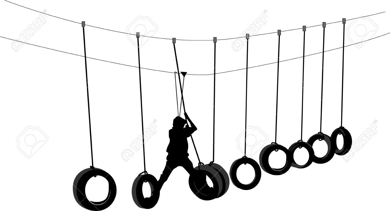 High Ropes Royalty Free Cliparts, Vectors, And Stock Illustration.