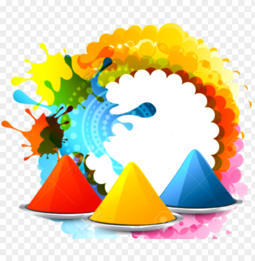 holi festival clipart png background.