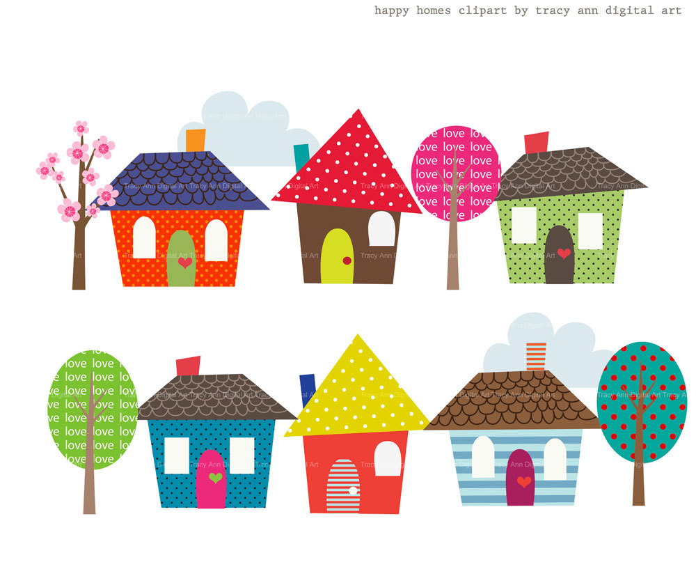 Homes Clipart.