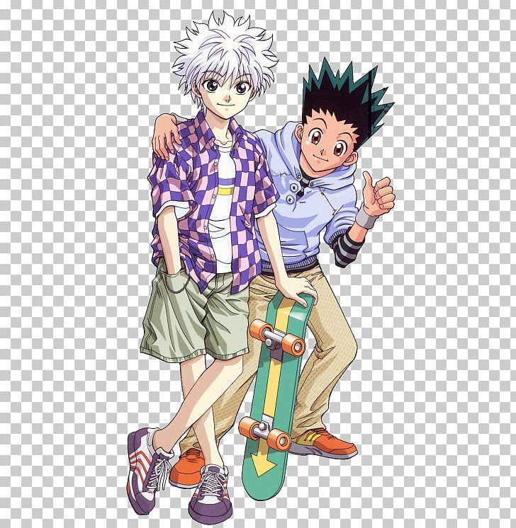 Killua Zoldyck Hunter X Hunter Gon Freecss Leorio Hunter.