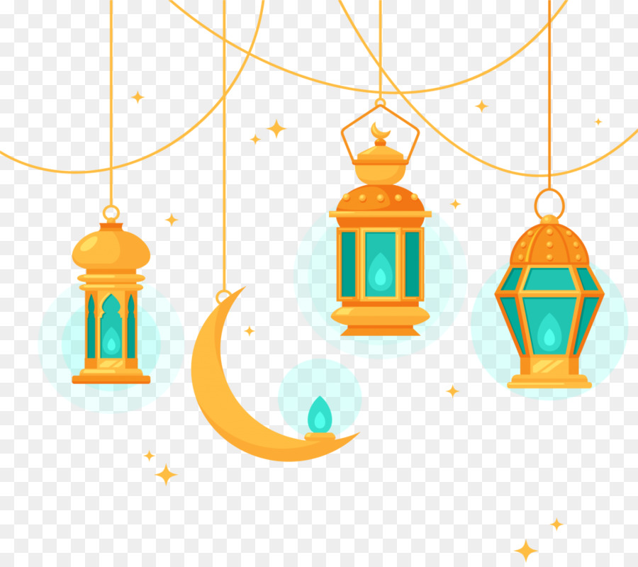 Eid Mubarak Light clipart.