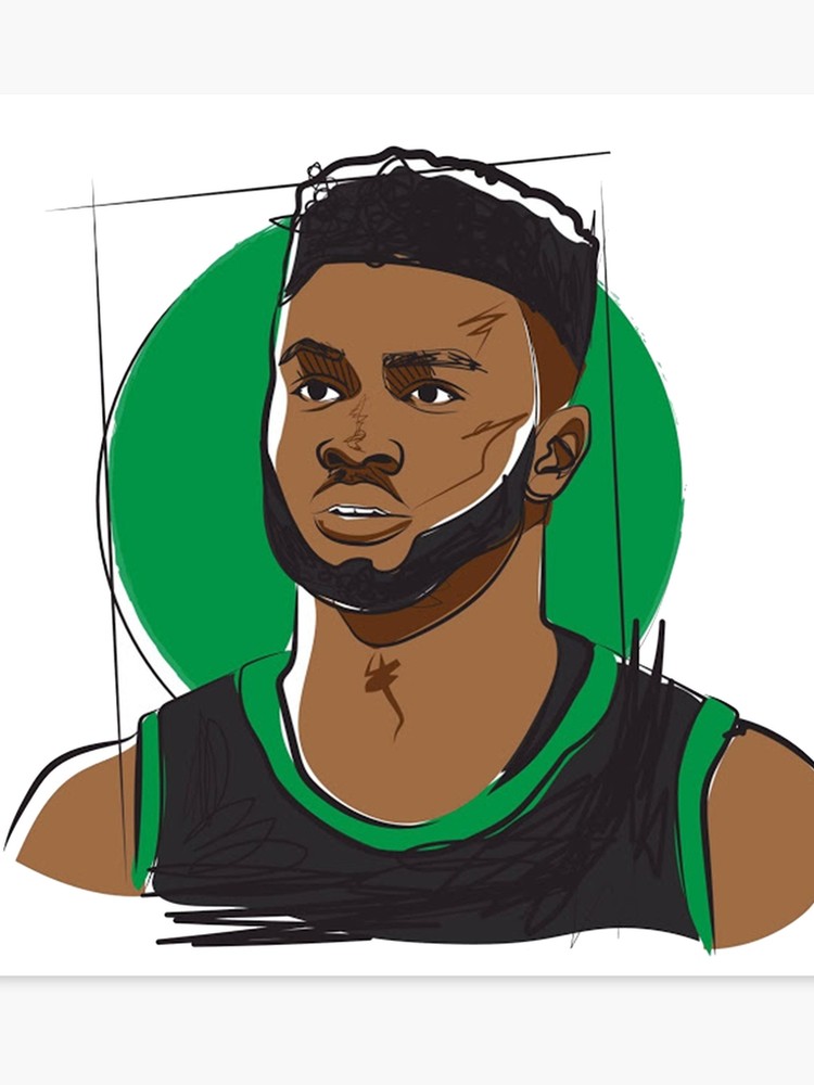 Jaylen Brown Fan Art.