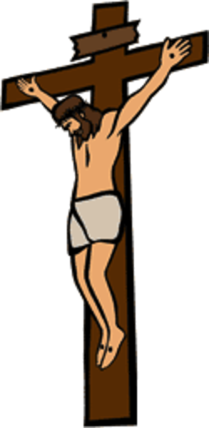 Cross jesus clipart.