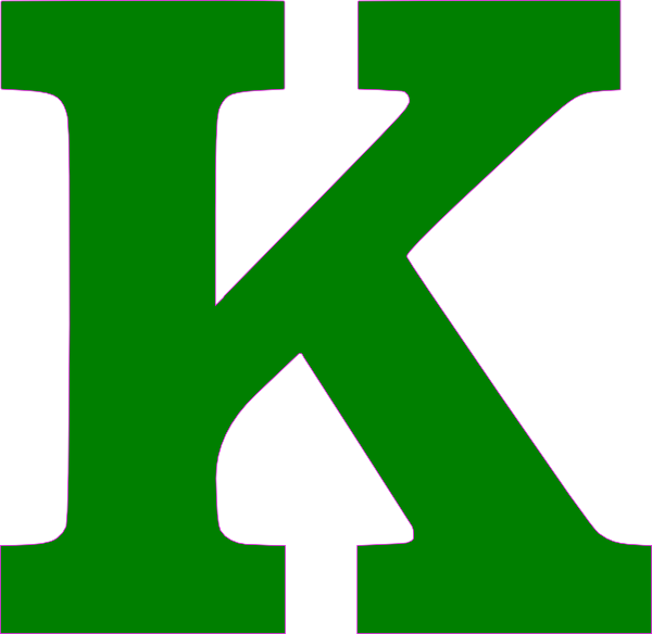 Letter K Clipart.