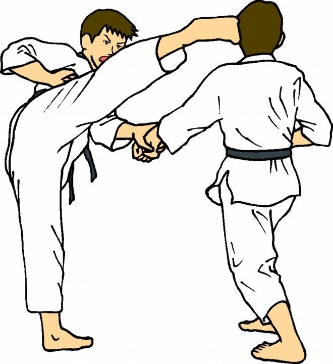 Karate Clipart.