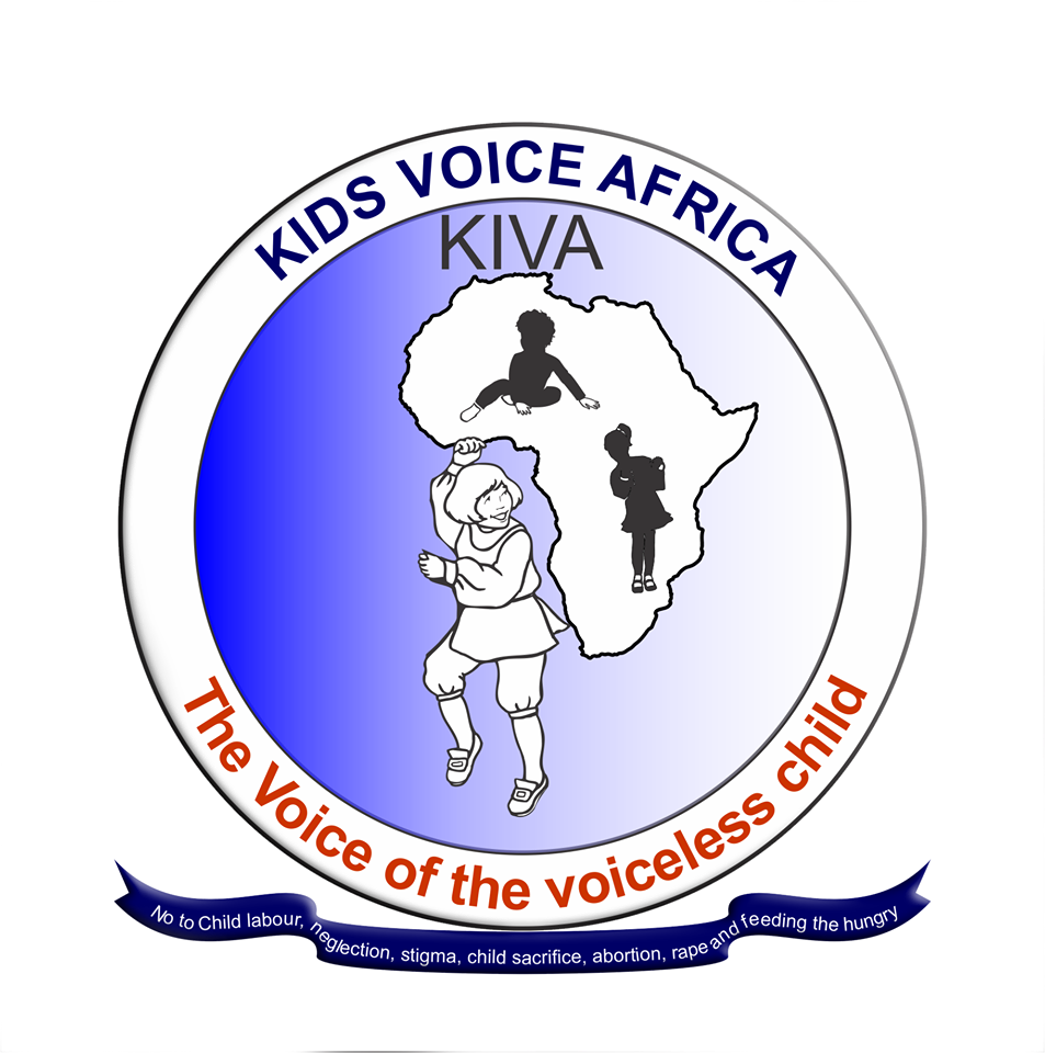 kiva logo · Kids Voice Africa.