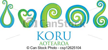 Vector Clipart of Koru.