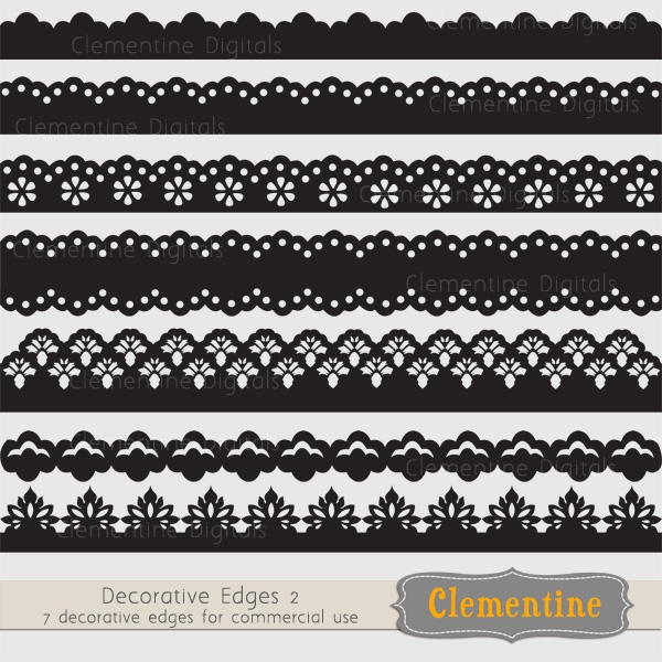 Lace Clipart.