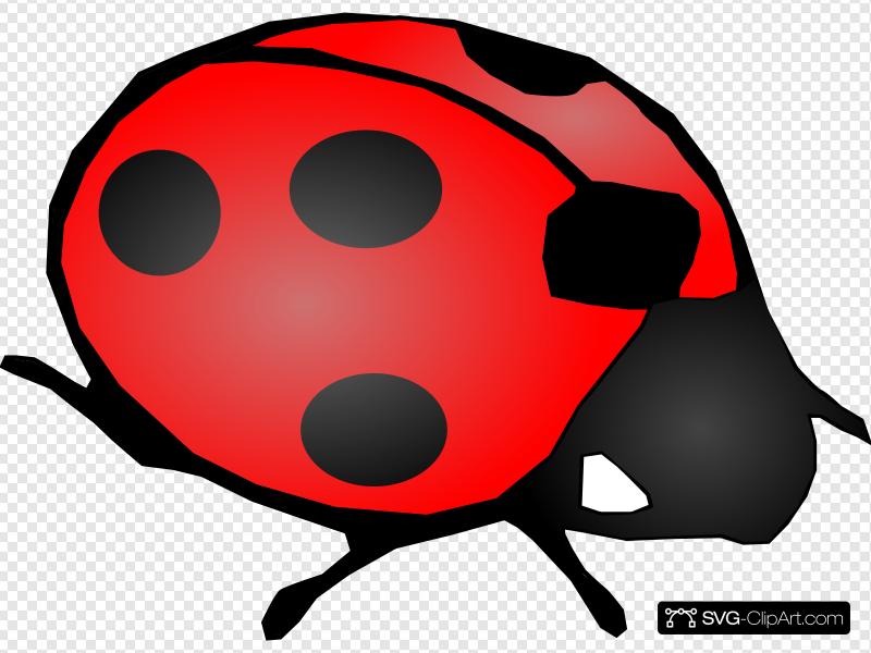 Ladybug Clip art, Icon and SVG.