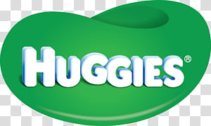 Elephant, Huggies, Logo, Diaper, Haggis, Green, Text.