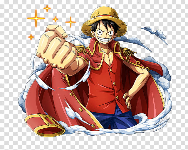 MONKEY D LUFFY, One Piece character transparent background.