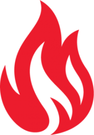 free fire red png logo PNG image with transparent background.