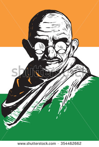 Mahatma Gandhi Stock Images, Royalty.