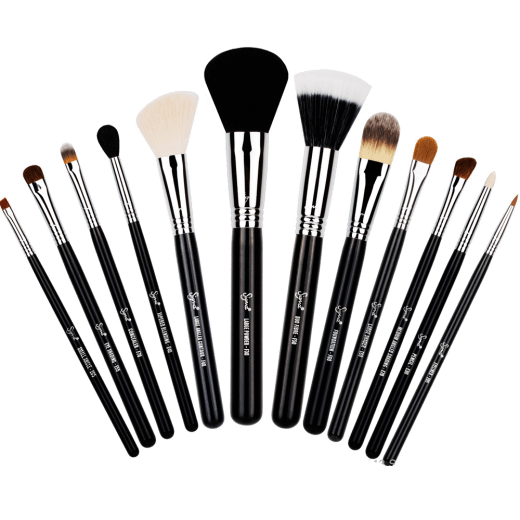 Range Of Makeup Brushes transparent PNG.