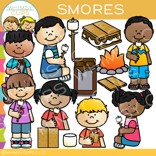 S'mores Clip Art.