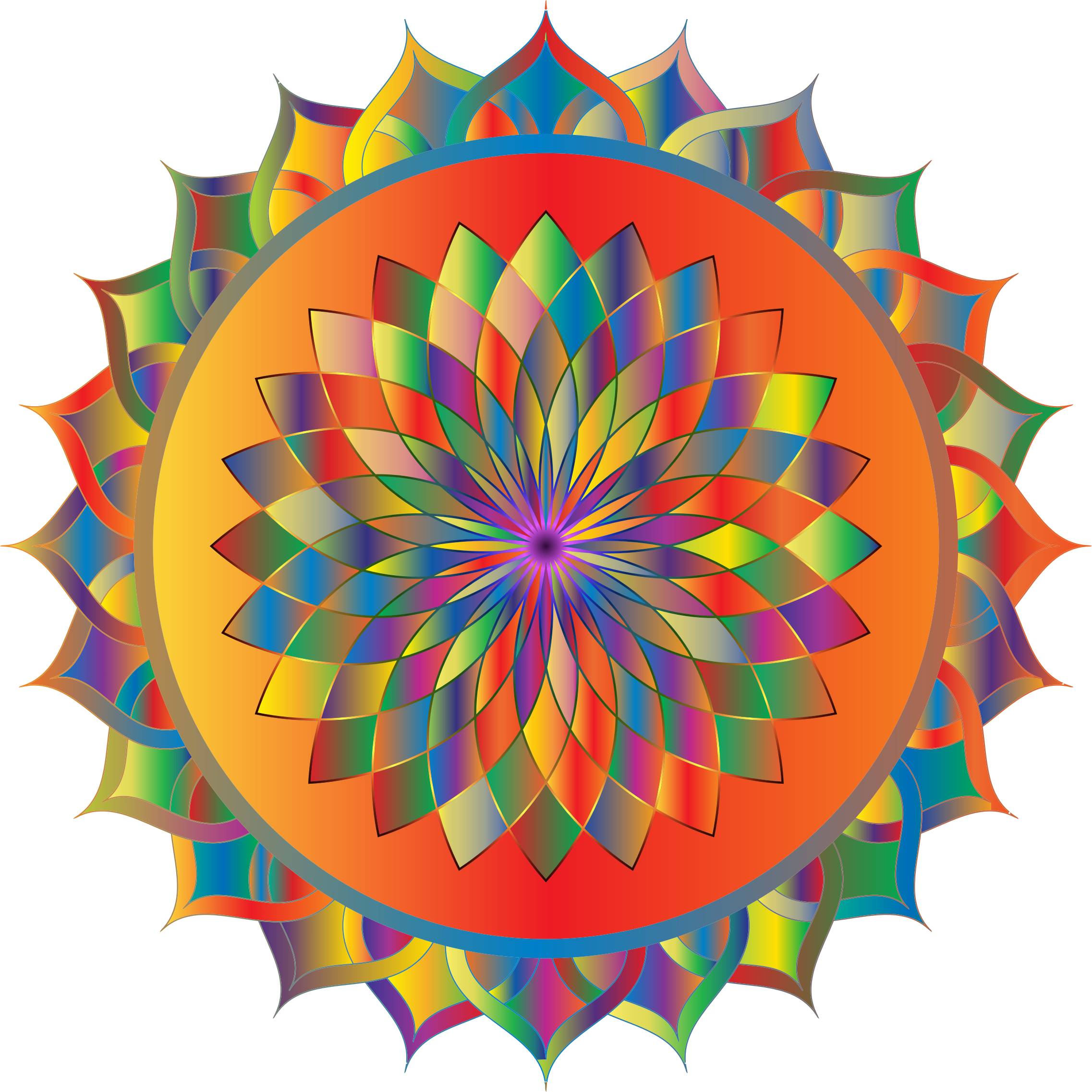 Mandala Clip Art.