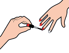 Manicure Clipart.