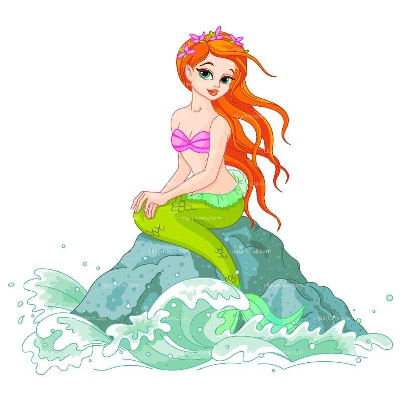 Mermaids Clipart.