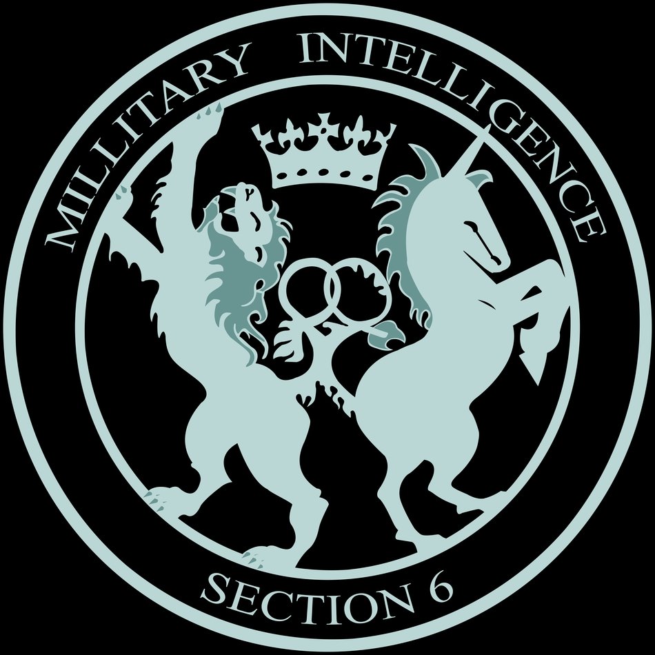 MI6 British Intelligence Logo free image.