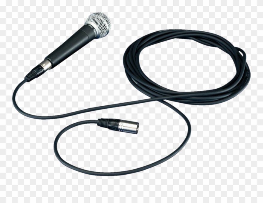 Microphone Clipart Wire Png.