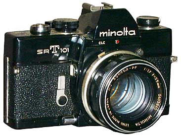 Minolta Camera Outline Clipart.