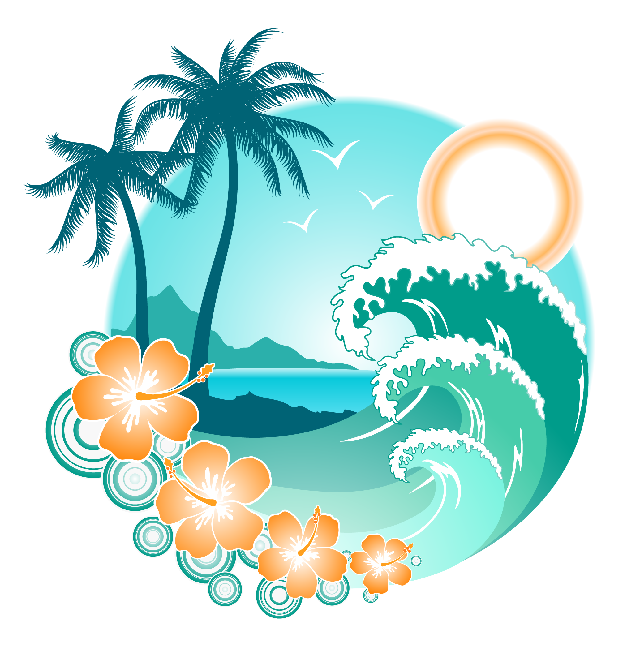 Holidays Png Transparent Images Png All Moana Wave.