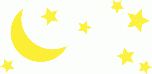 Moon And Stars Clipart.