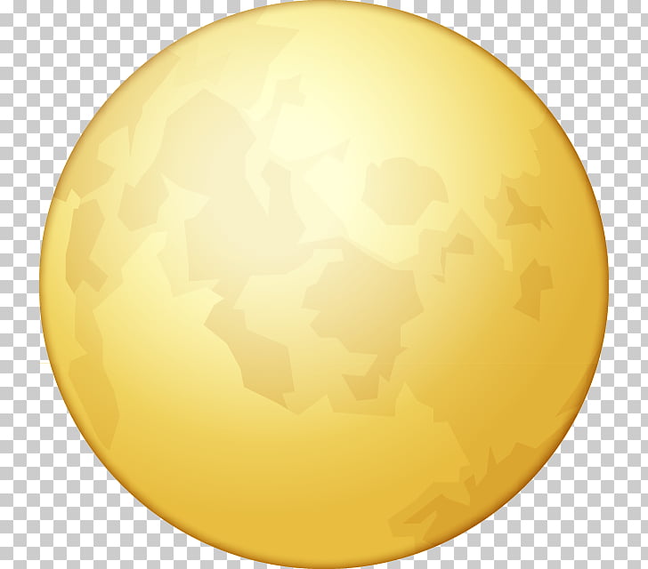 Full moon Emoji Lunar phase, moon PNG clipart.