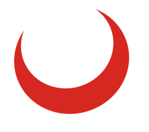 Moon Clipart Red Png.