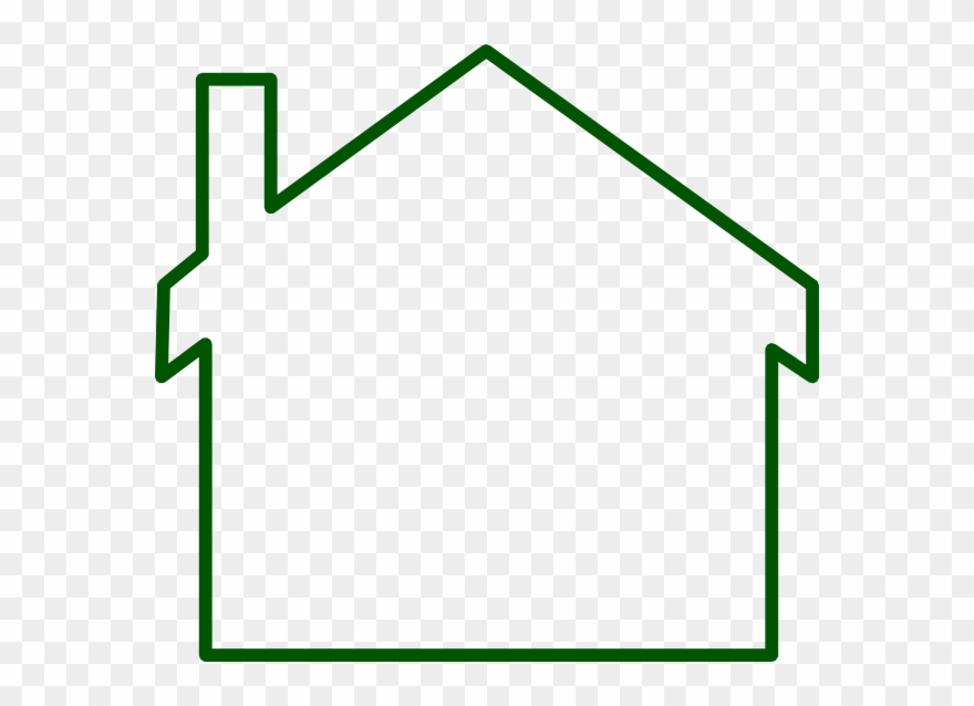 House Siloete Clip Art.