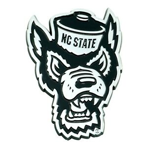 Details about Fanmats NCAA NC State Wolfpack Diecast 3D Chrome Emblem Car  Truck 2.