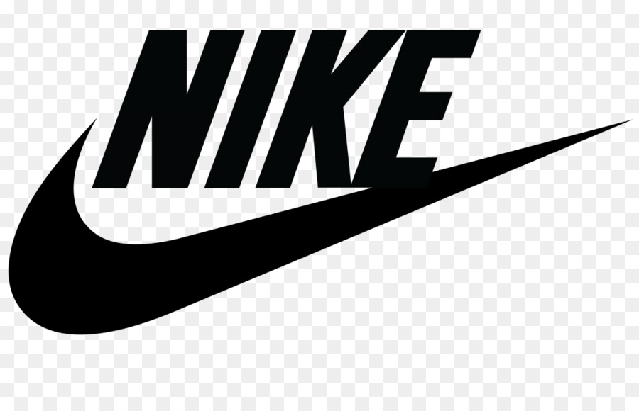 Nike Logo White clipart.