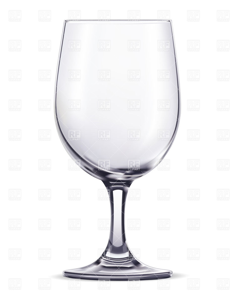 Empty glass Vector Image #26298.