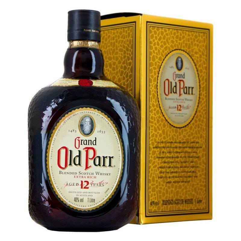 Whisky Grand Old Parr 12 Anos.