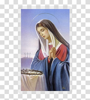 Our Lady Of Sorrows transparent background PNG cliparts free.