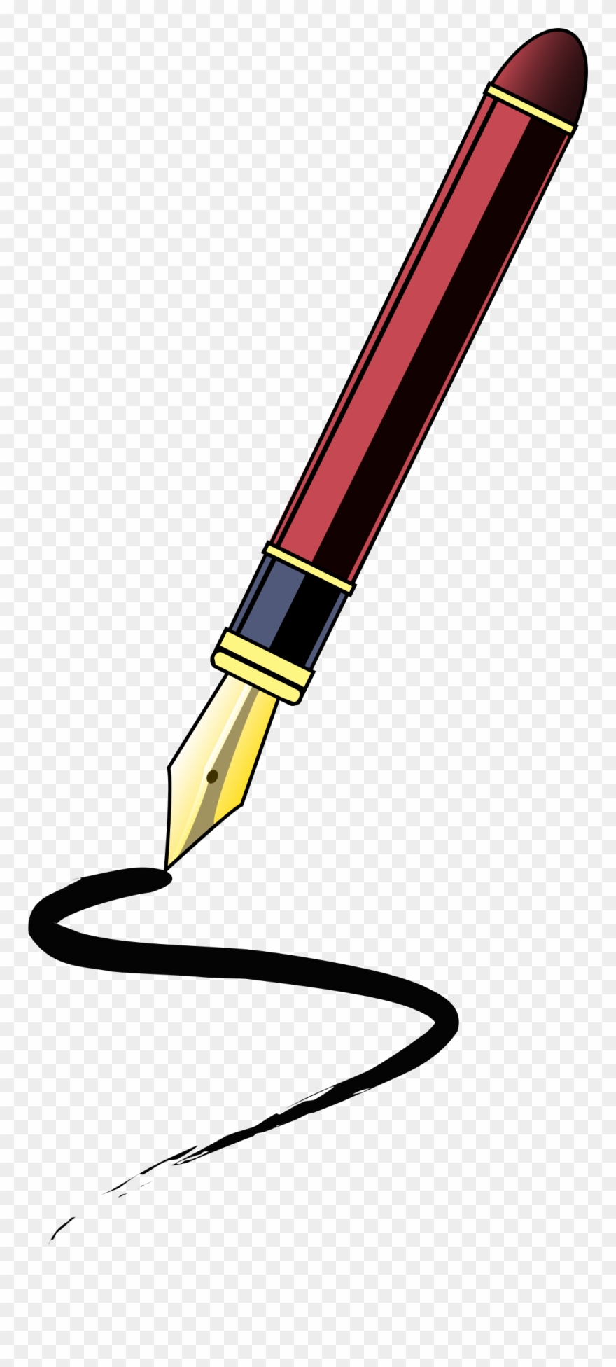 Pen Clipart Journalist.