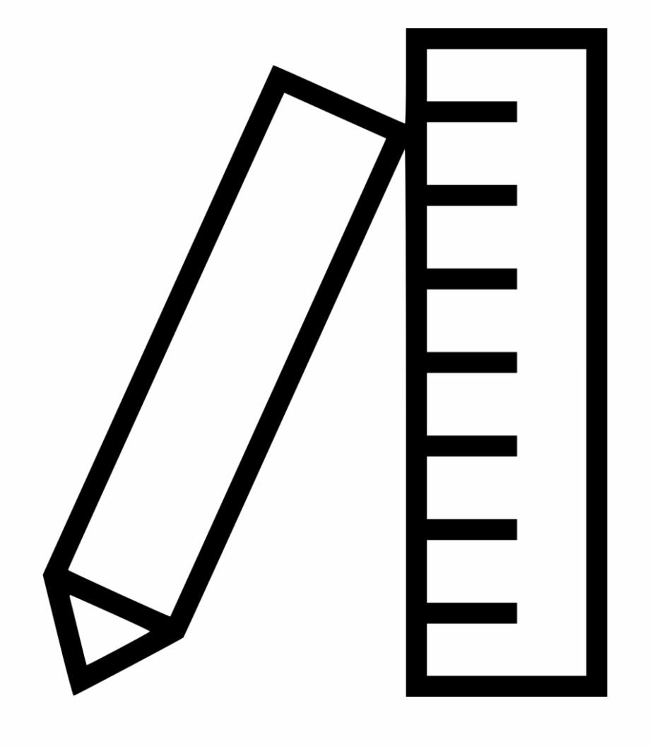 Clipart Ruler Pencil.