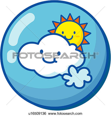 Clip Art of sunshine, sun, natural phenomenon, logo, weather.