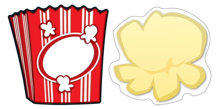 Popcorn Bag Clipart.