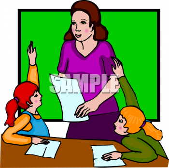 School Teacher Clip Art.