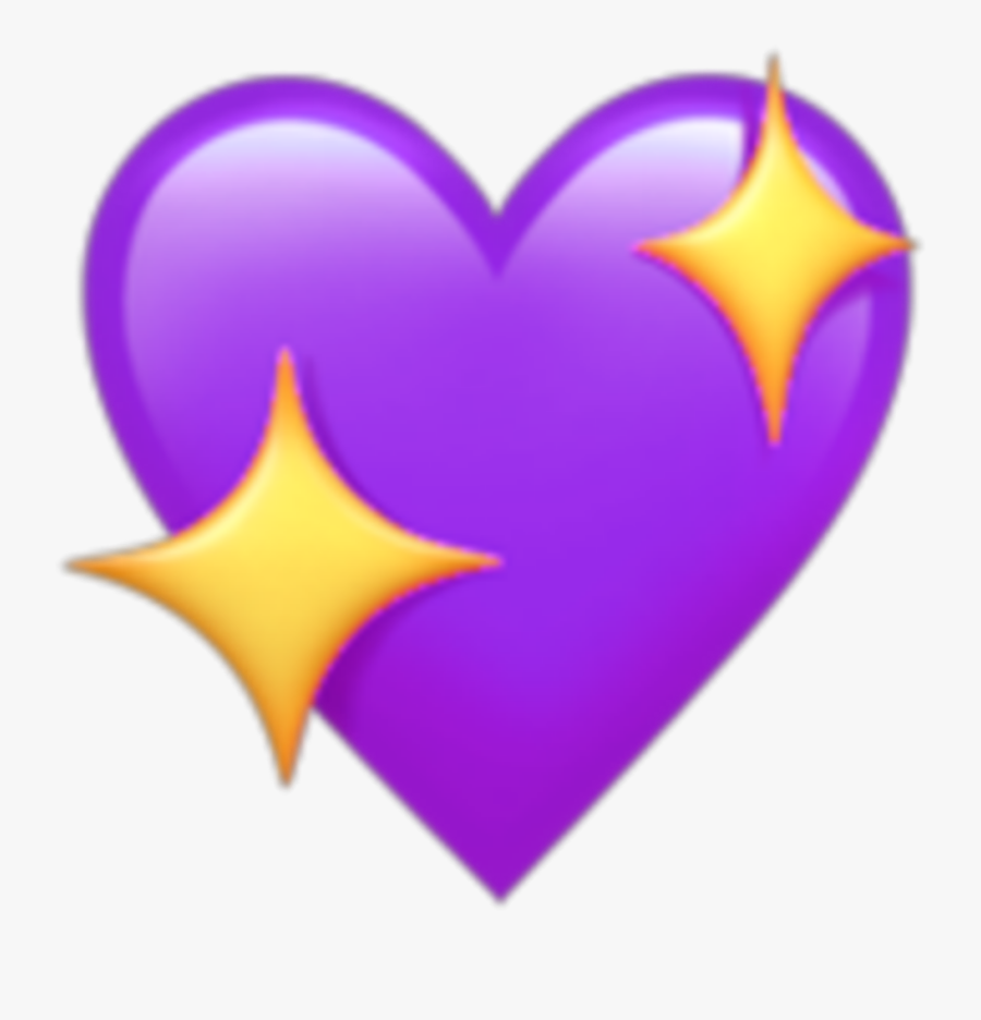 Transparent Purple Heart Clipart.