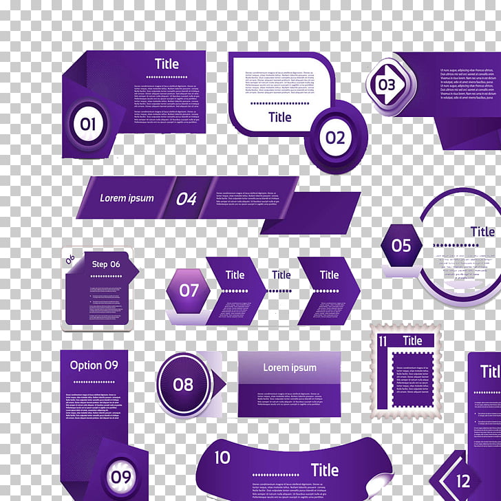 Purple Icon, ppt templates creative, purple title word text.