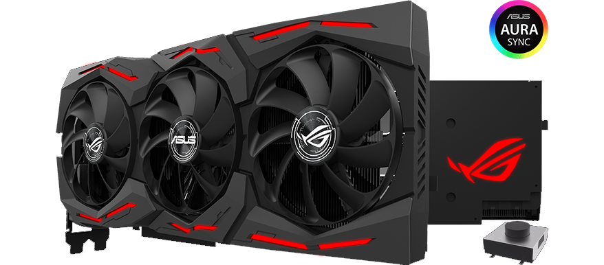 ASUS NVIDIA GeForce RTX 2080 Ti 11GB ROG STRIX ADVANCED Turing Graphics Card.