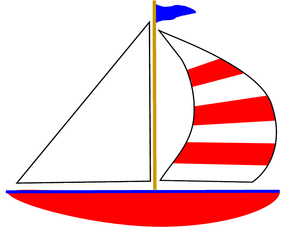 Sailboat Clipart.