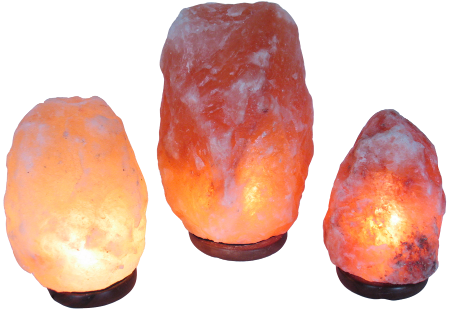 Himalayan Salt Lamps.