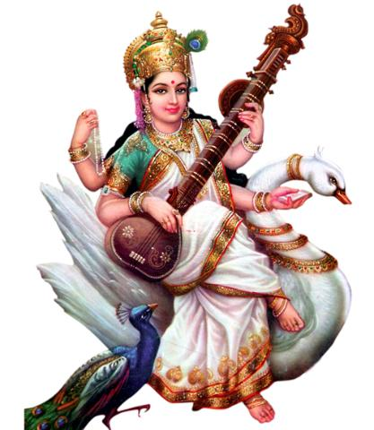 Download Free png Goddess Saraswati Maa.