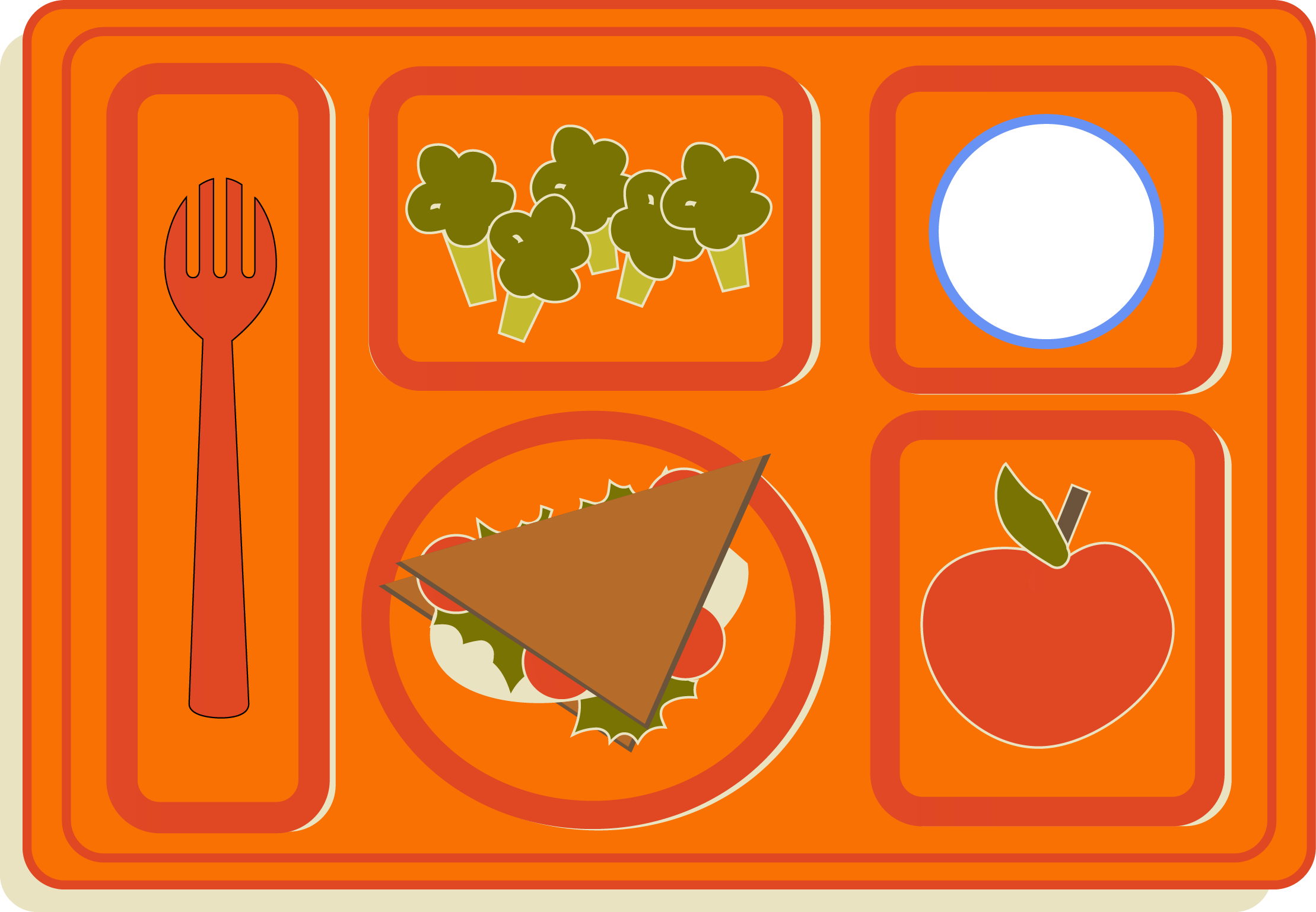 School Food Clipart.