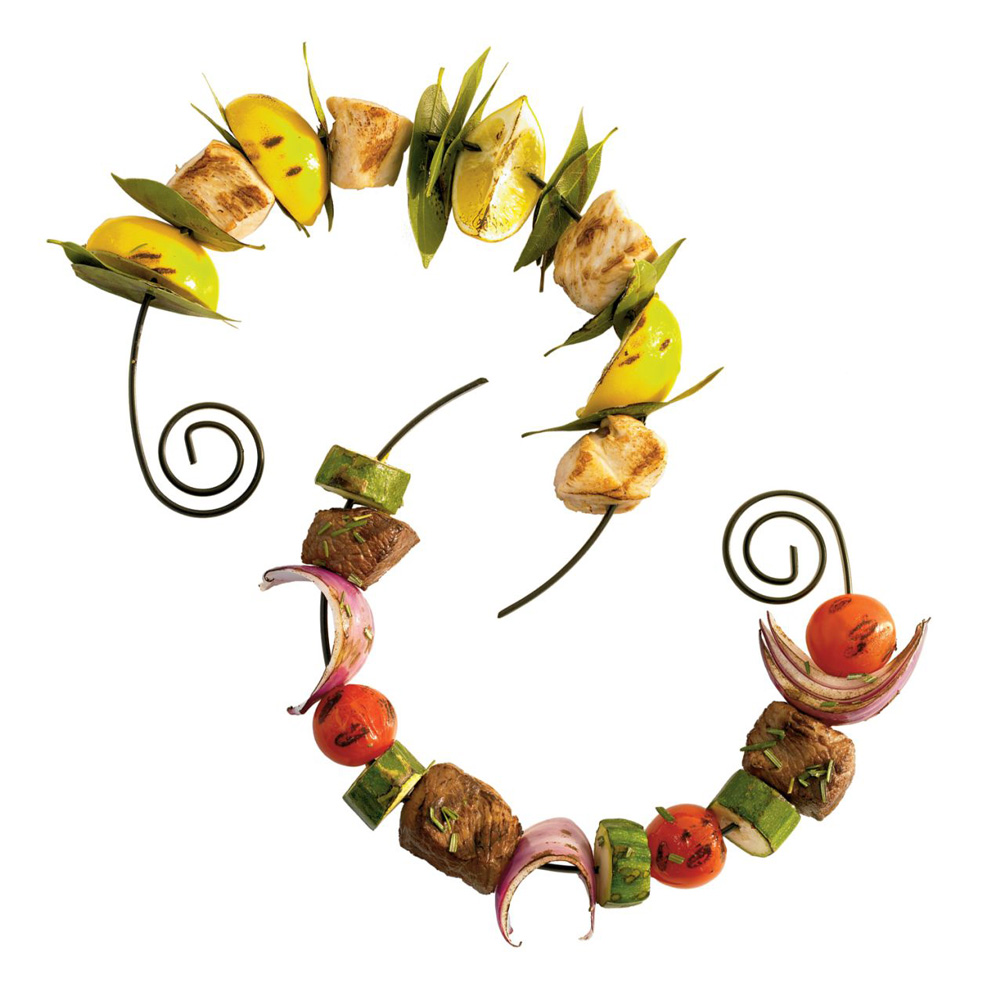 Shish kabob clipart.